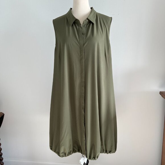 Chico's Zenergy UPF Sleeveless Bungee Dress Size XXL - Picture 2 of 8
